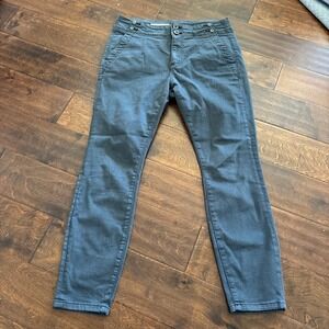 Anthropologie Pilcro High Rise Darted Skinny Jeans Denim Gray Women's Size 29